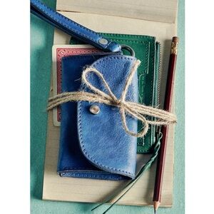 8024. Free People Leather Bag Lanyard